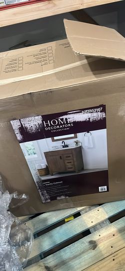 Home Decorators Collection Winsome 30 in. Bath Vanity Cabinet without Top in Sand, No Sink