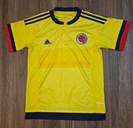 2015 ADIDAS COLOMBIA HOME SOCCER JERSEY SZ S