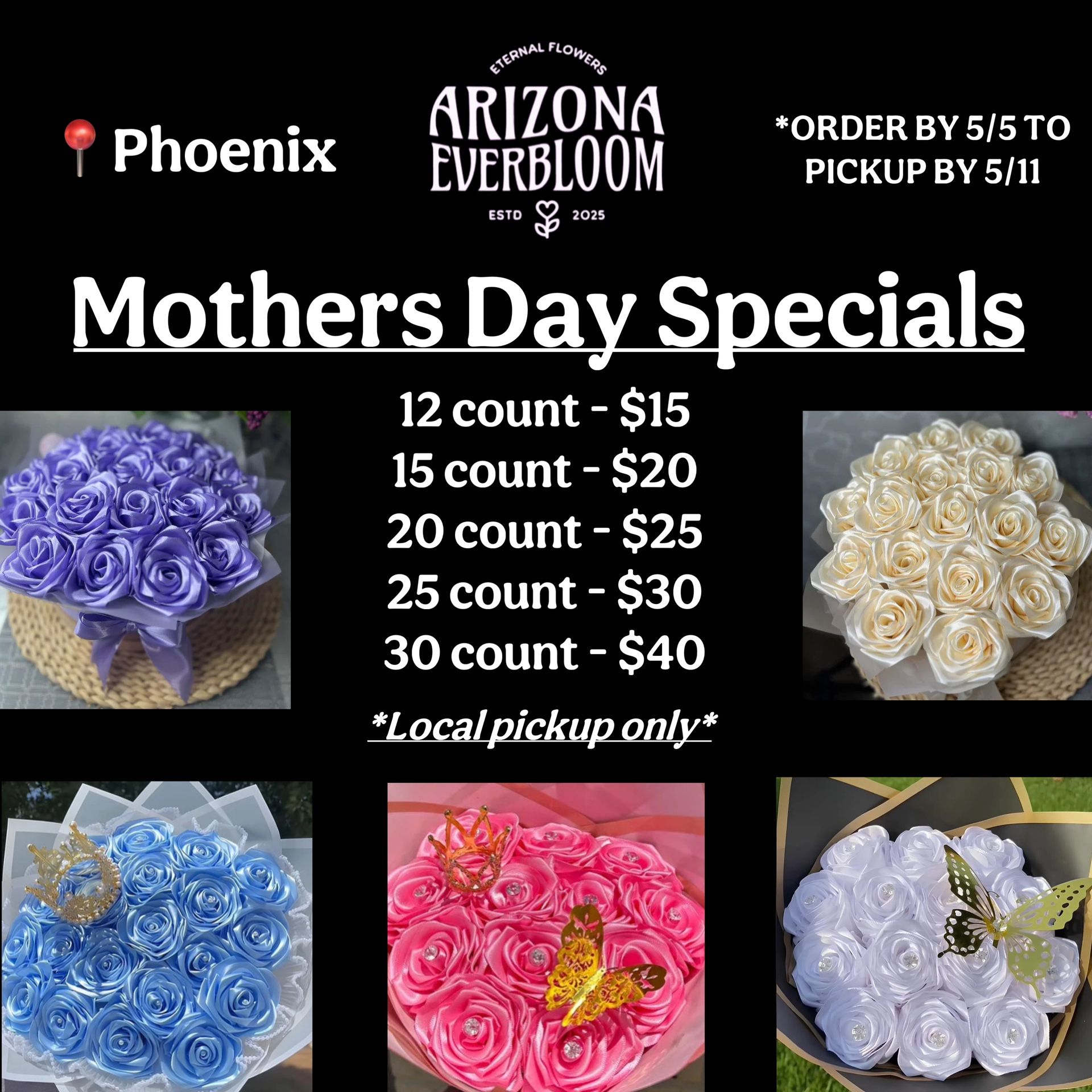 Eternal Ribbon Bouquets