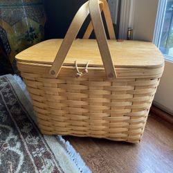 Longaberger Picnic basket