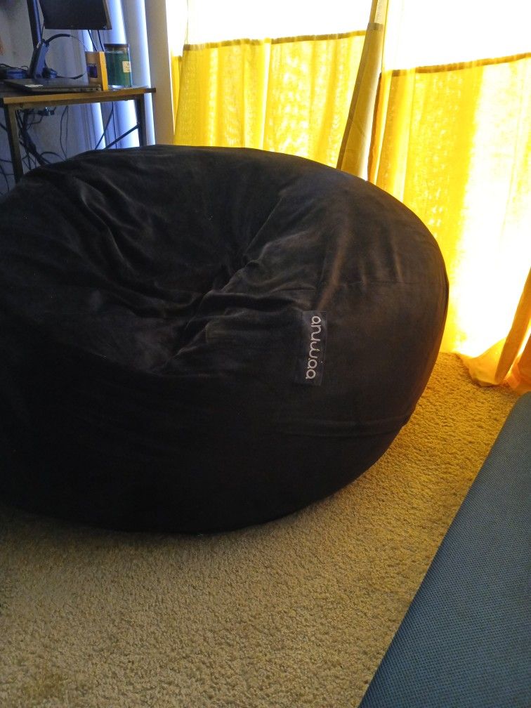 Bean Bag Black Plush For Sale