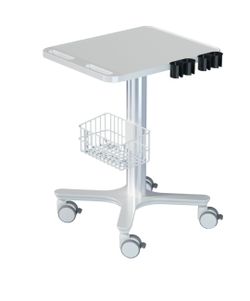 Cart,Utility Rolling Trolley with 66lbs Load Tabletop
Brake Casters, Trolley Carts with Instrument Holder,Storage Basket