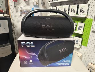 The FOL FS-R206 is a high-performance TWS rechargeable speaker