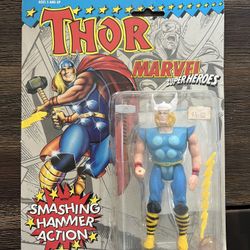 Silver Surfer And Thor Action Figures Toy Biz