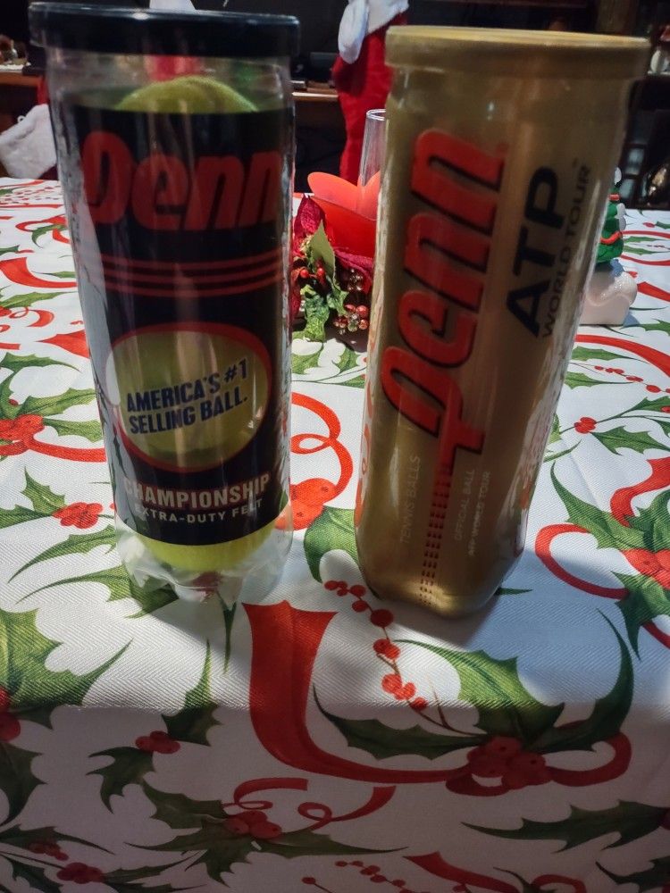 Two Tubes Of PennTennis Balls