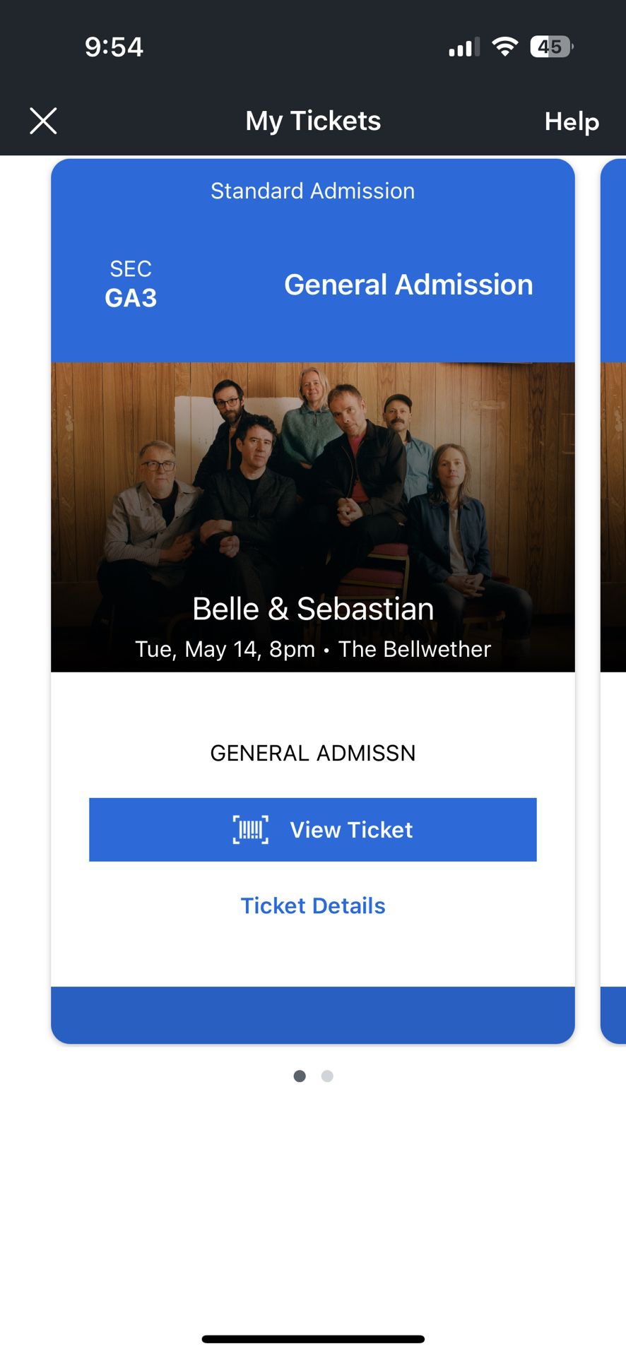 Belle And Sebastian Tickets 