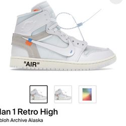 Jordan 1 “ VAA Alaska” Size 11