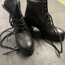 Black Prada Boots