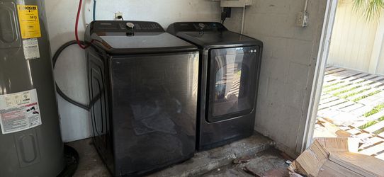 Washer and dryer
