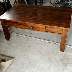 Solid Wood Coffee Table 