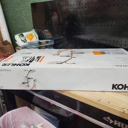 KOHLER
HydroRail 5-Spray Shower Column Kit with Hand Shower and Fixed Showerhead in Vibrant Brushed Nickel