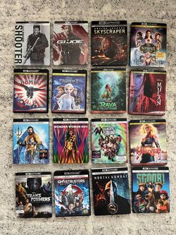 4K Movies $9 each or 3 for $25