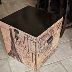 Wooden Accent Trunk
