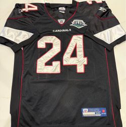 Adrian Wilson #24 Arizona Cardinals Reebok Authentic Jersey Size 50 SB XLIII