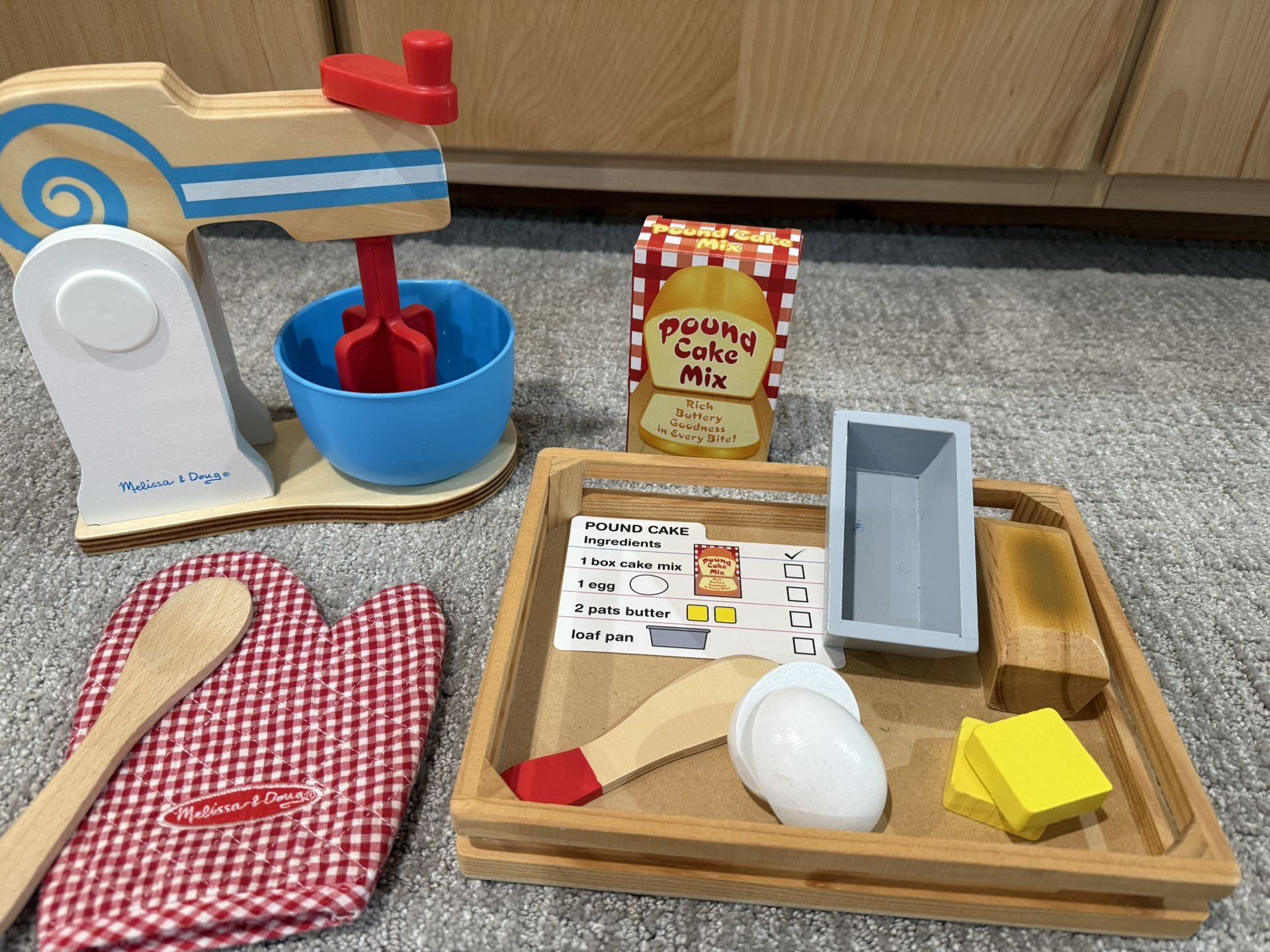 Pretend Kitchen Baking Set