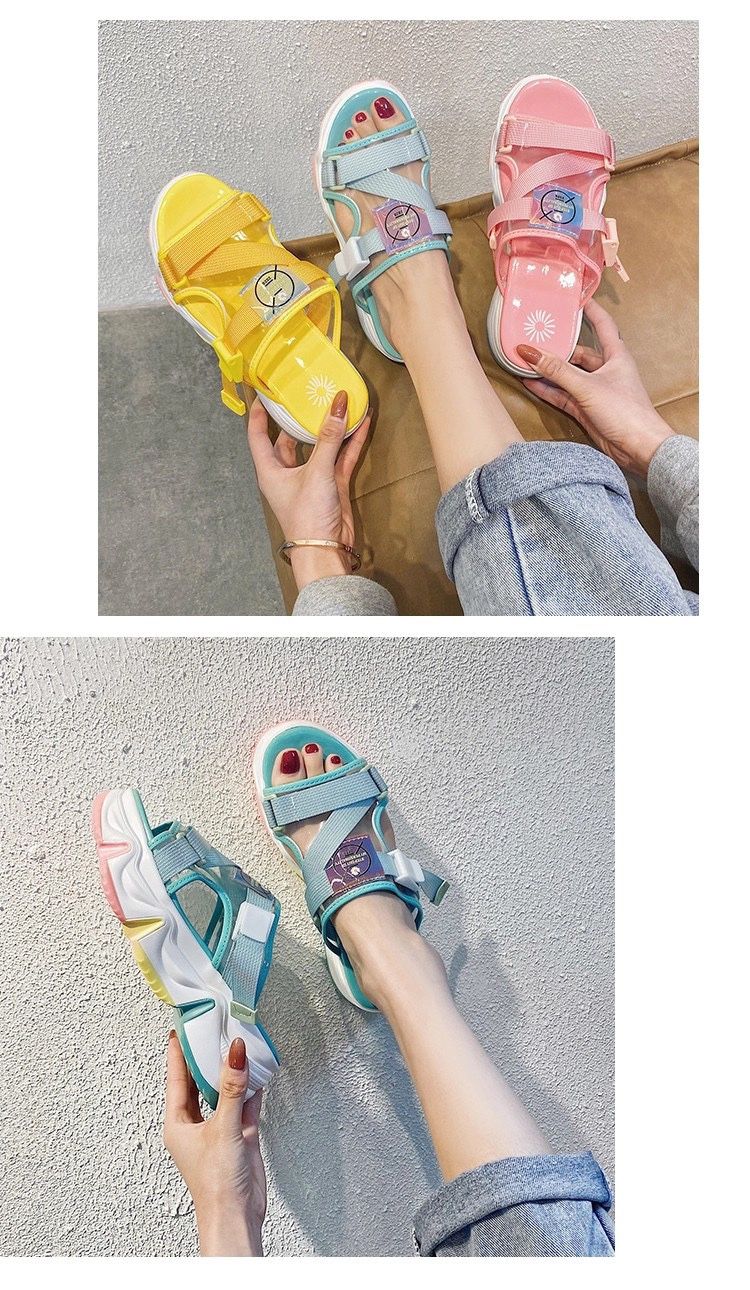 Womens High Platform Heel Casual Sports Sandals