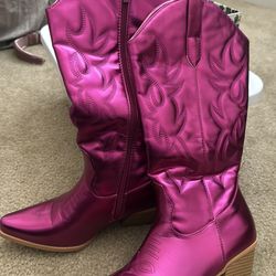 Metallic CowGirl Boots