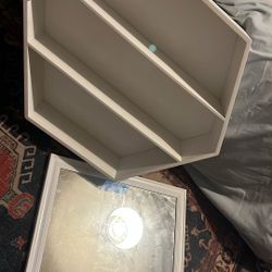 Shelf + Mirror