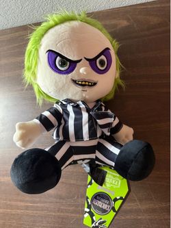 New Killstar x Beetlejuice Plush Toy Collab Kreeptures Large Stuffed Plush