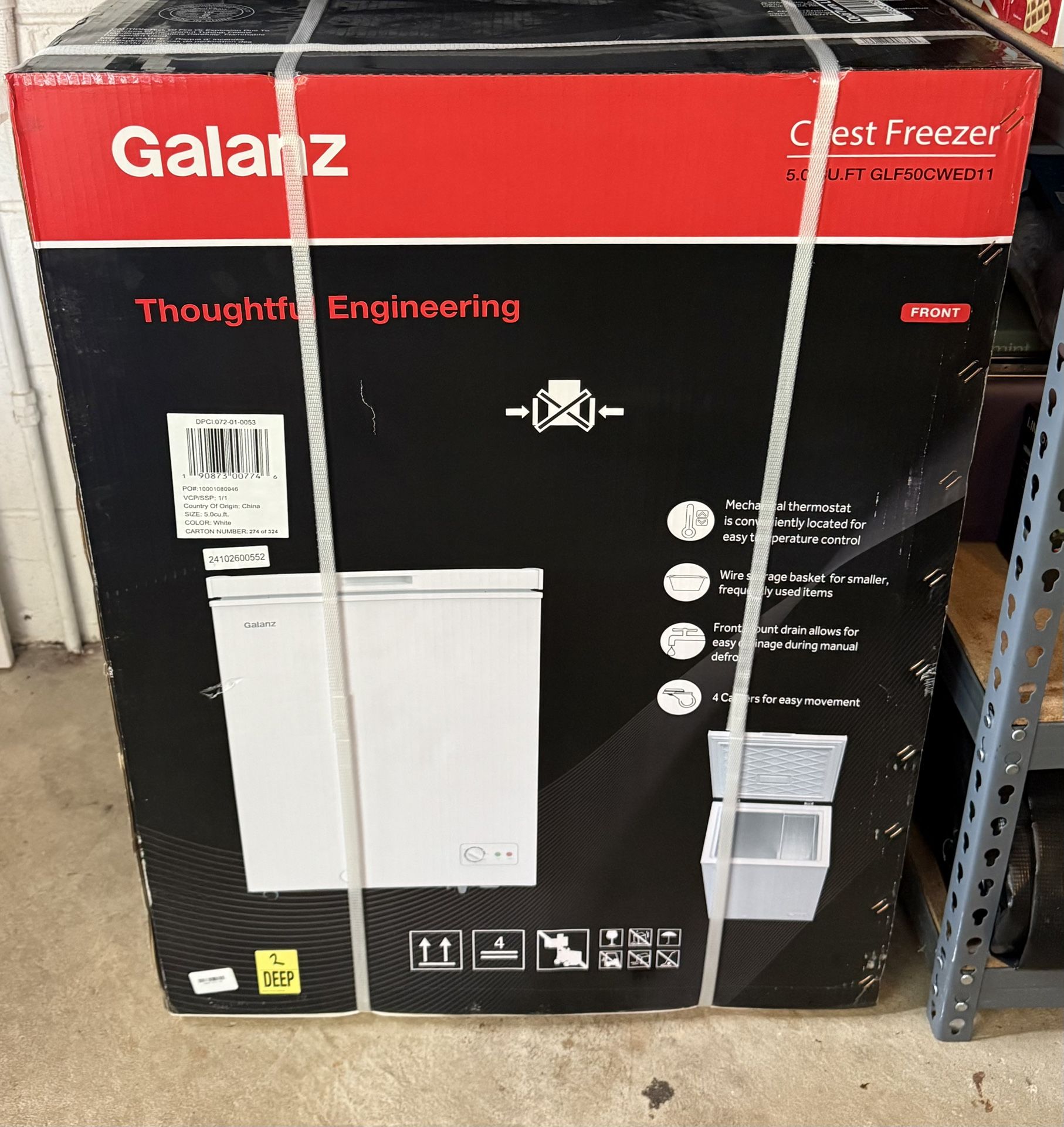 Congelador Nuevo de 5.0
