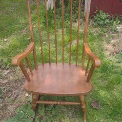 Full Size Solid Wood Rocking Chair