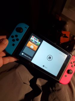 Nintendo Switch & 5 games & dock