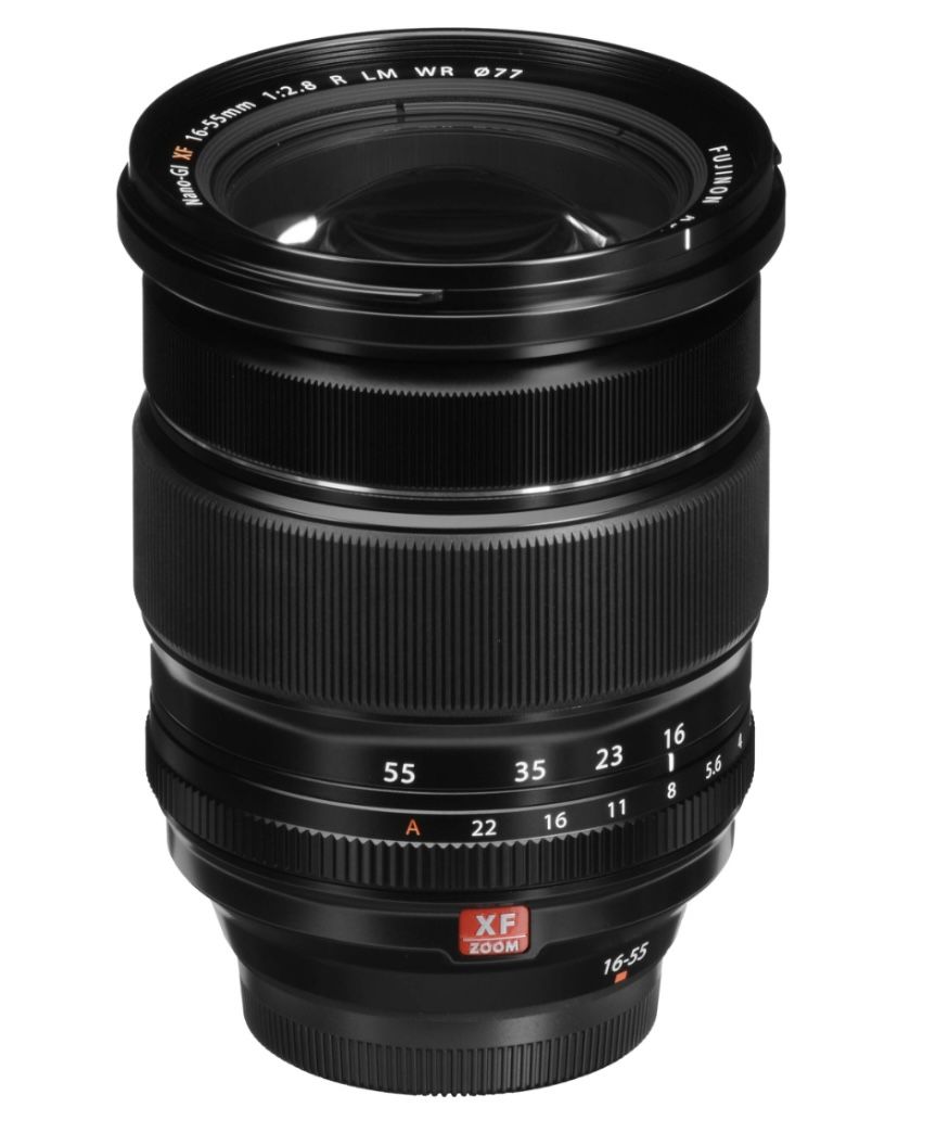 FUJIFILM XF 16-55mm f/2.8 R LM WR Lens With hood