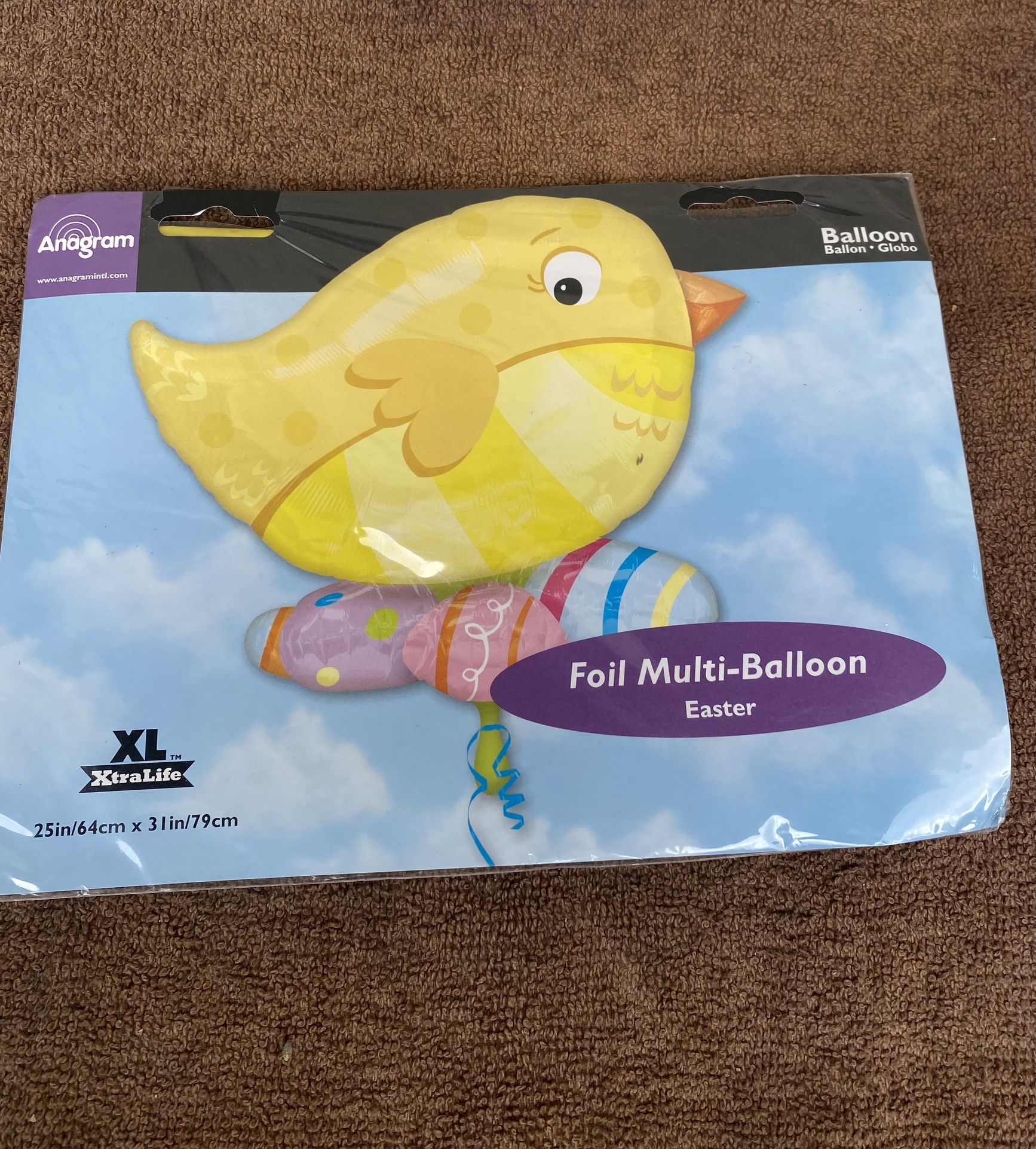 Easter Foil Balloon 25”