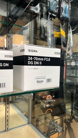 Sigma 24-70mm f2.8 II E