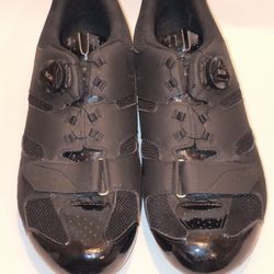 Giro Cycling Shoes | Size 44 HZ+ | BOA Dial + Velcro | Black | Gently Used