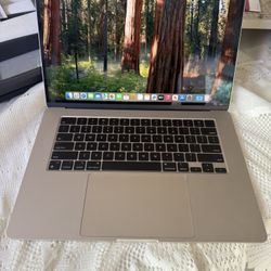 Apple Macbook Air 15 Inch 2024 M3 Chip 16gb Ram 256gb Ssd Excellent Conditoion 