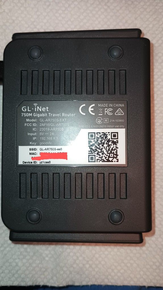 750m travel ac router New