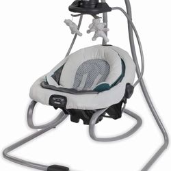 Graco DuetSoothe Swing and Rocker with Removable Swing   Open box item appears new!   This Graco DuetSoothe Swing and Rocker is a must-have for any pa