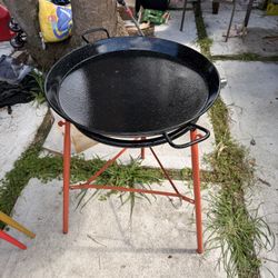 Garcima Spanish Paella Set - 20" Gas Burner & Large Pan