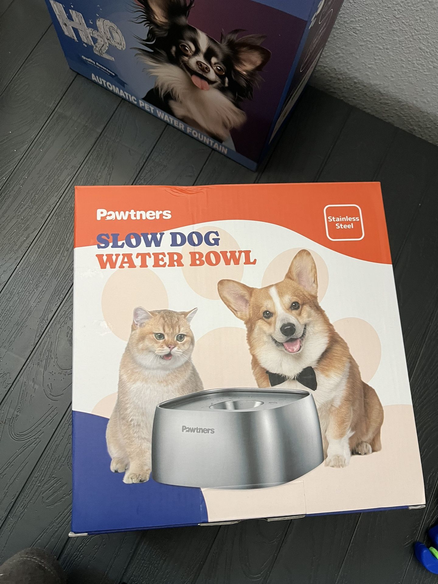 135oz/4L All Stainless Steel Dog Water Bowl