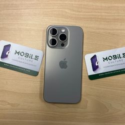 ATT Natural iPhone 15 Pro Max  256gb (90 Day Same As Cash Financing Available)