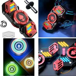 Fidget Spinner Black Red 