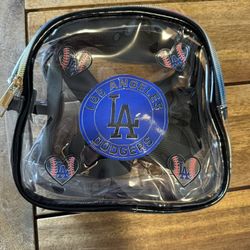 Clear LA Dodgers Bag.