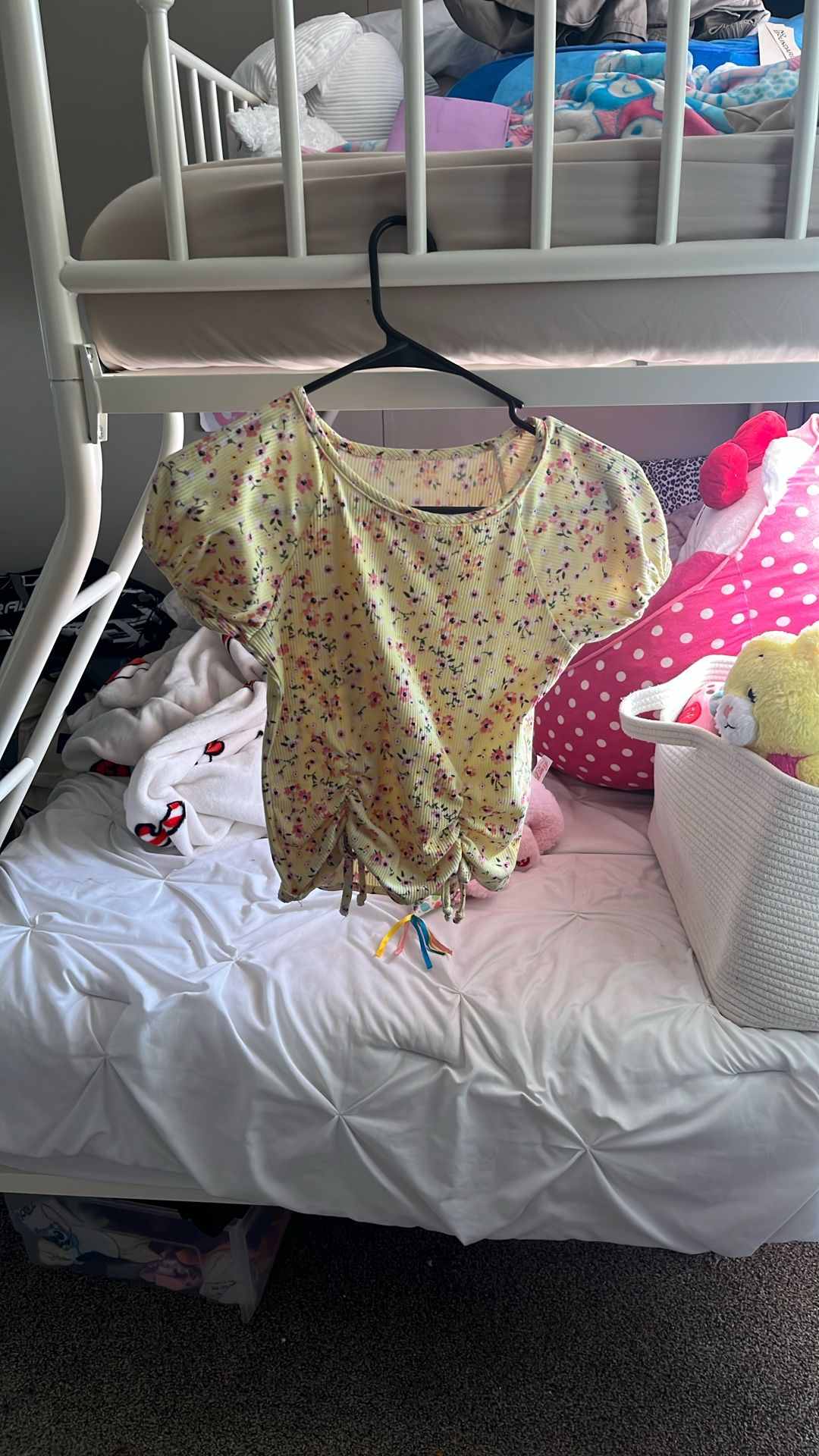 yellow flower shirt