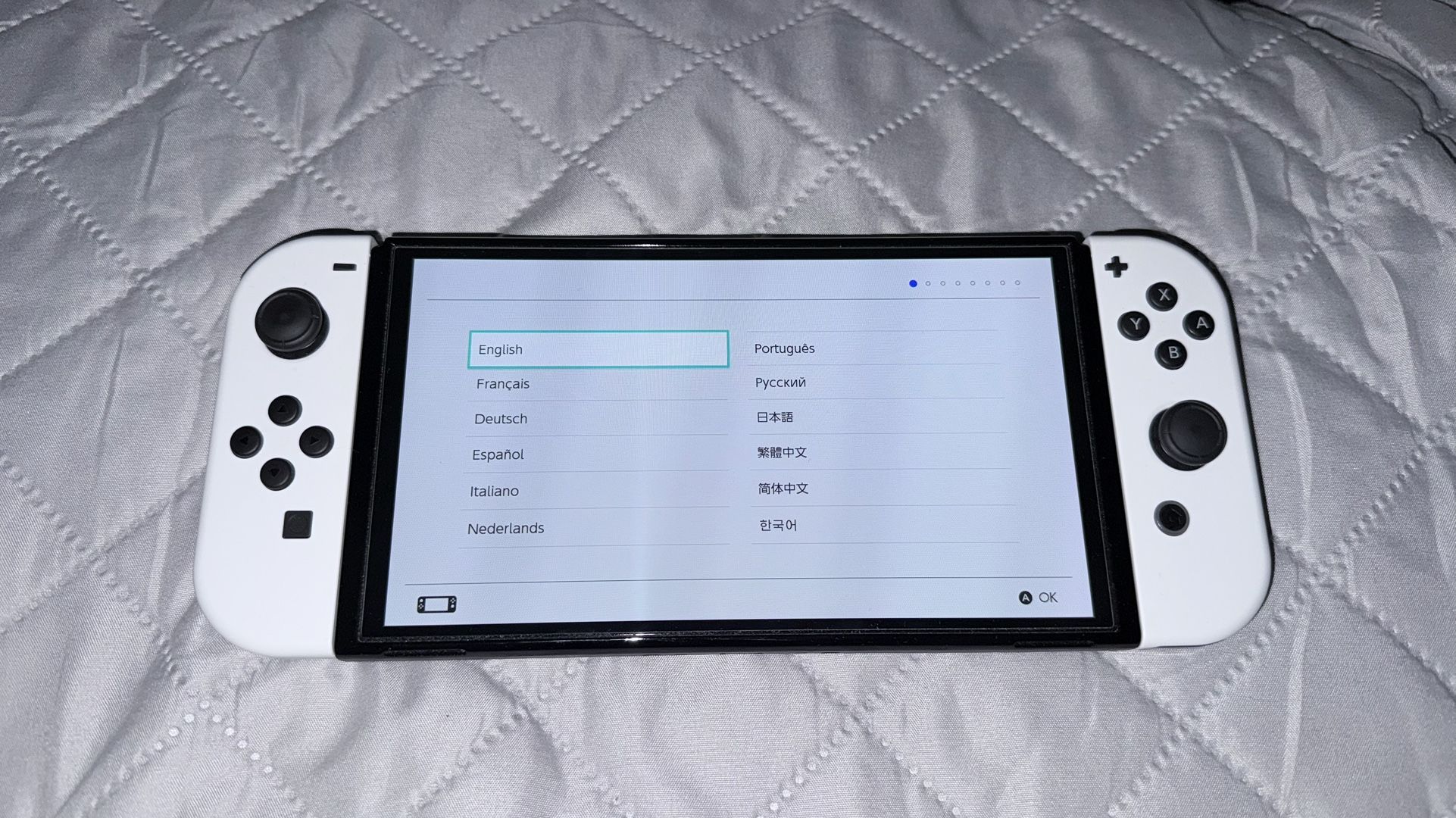 Nintendo switch OLED