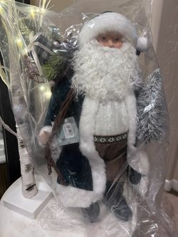 18” Woodland Santa New Factory Sealed 