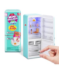 Mini Brands Fill the Fridge