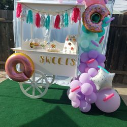 Candy Cart  Doughnut Birthday Team  Rent Only 