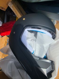 Brand new ROOZO open-face helmet for a kid