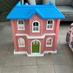 Antique Barbie Doll House