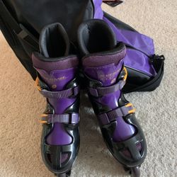Roller Blades And Case