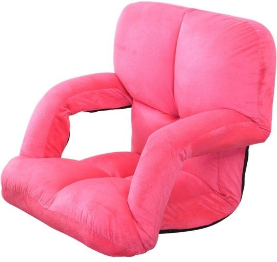 Folding Lazy Sofa Leisure Chair Versatile Adjustable Single Seat Folding Floor Chair for Office Bedroom Home Indoor Outdoor