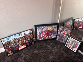 Marvel Comic Picture Decorations