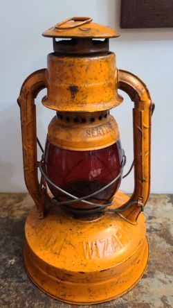Rare! Orange Seattle Engineering Department Lantern- Dietz Little Wizard