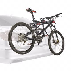 Over the trunk bike rack Allen sports fits most cars SUVs and vans fits 2 bikes